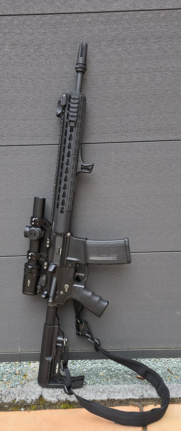 Customer photo review of Vector Optics XASR-3031 X-Accu Blockmontage für 30mm Tubus, 21mm ext. Picatinny for AR, h=38mm