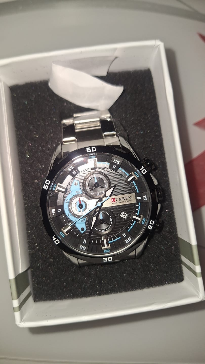 Customer photo review of Curren Madrid® orologio uomo acciaio
