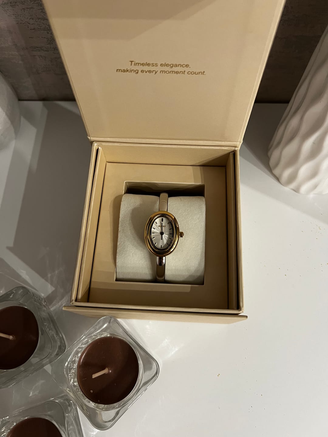 Customer photo review of Diana Gold Silver