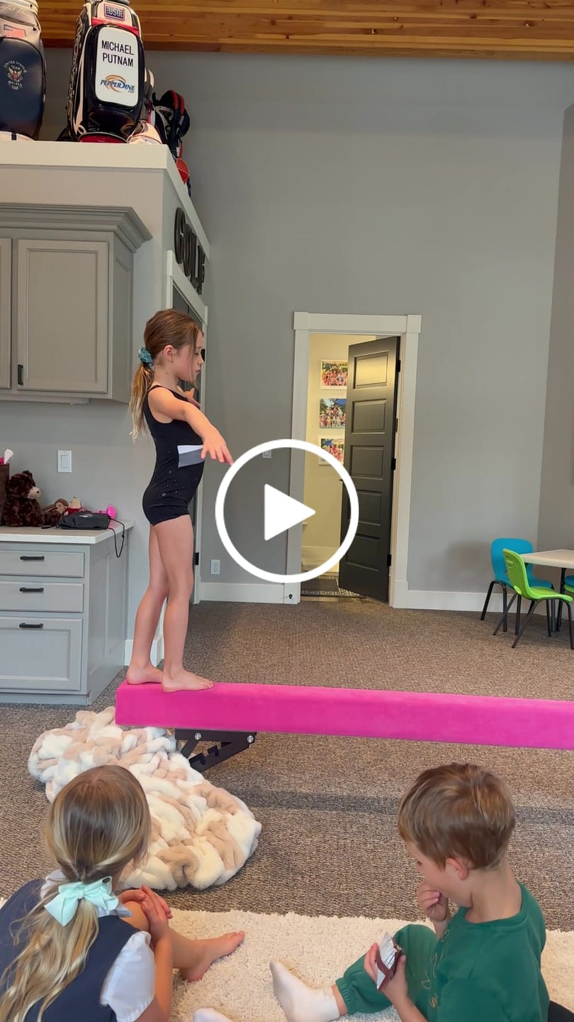 Customer video review of 8Ft Adjustable Gymnastics Beam
