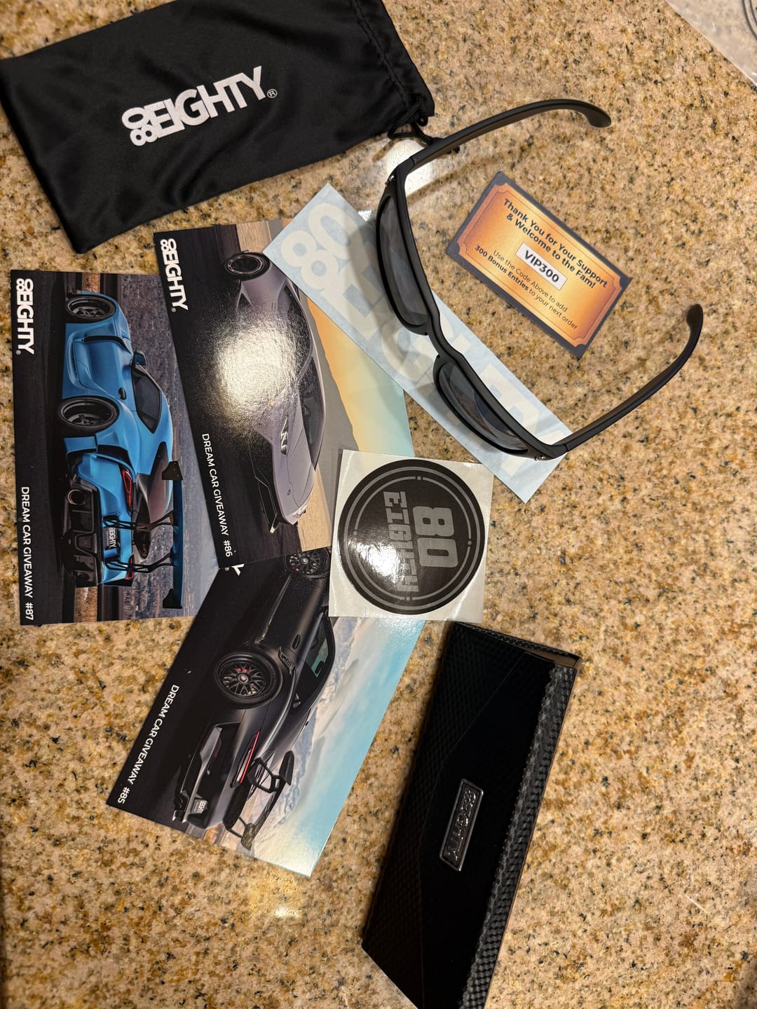 Customer photo review of 80Eighty® Polarized Sunglasses - Black