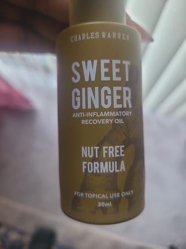 Customer photo review of [Nut-Free] Sweet Ginger Dry Oil for Sensitive Skin