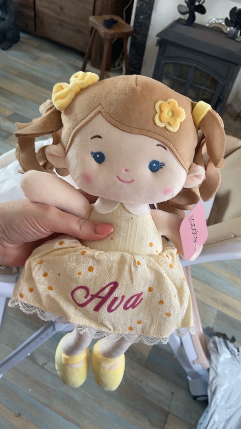 Customer photo review of Personalized Daisy Girl - Yellow