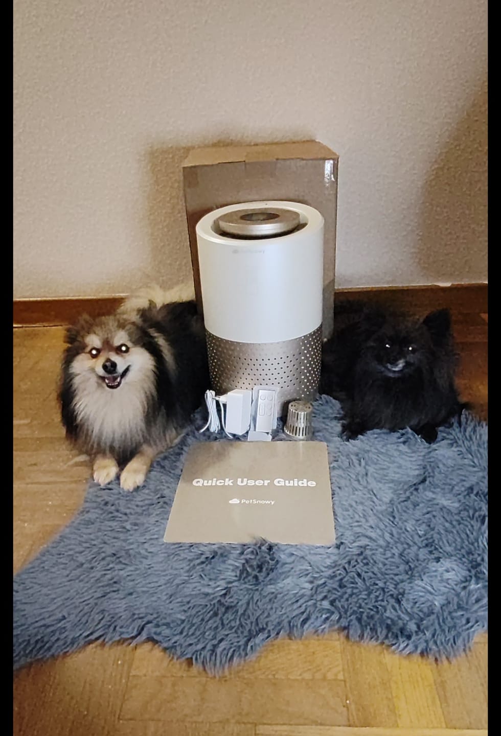 Customer photo review of Pet Air Purifier
