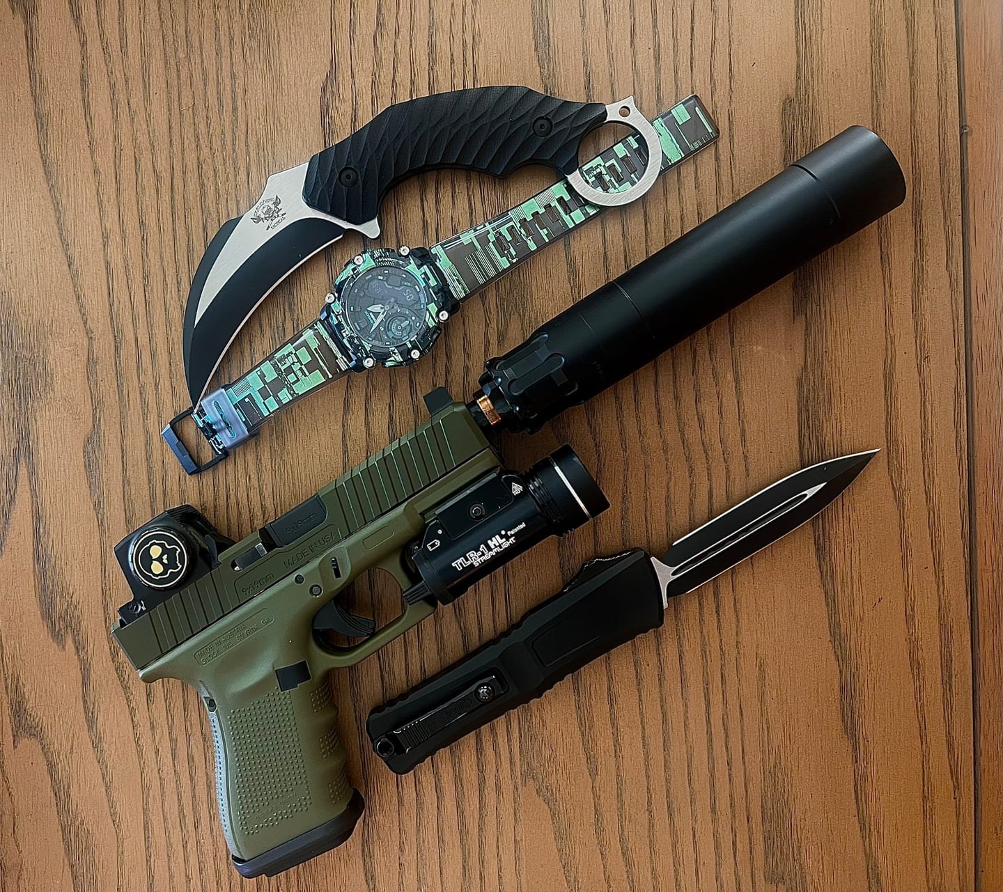 Customer photo review of Deep 6 Karambit