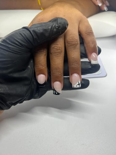 Customer photo review of Square Long - BL Nails Soft Gel Tips