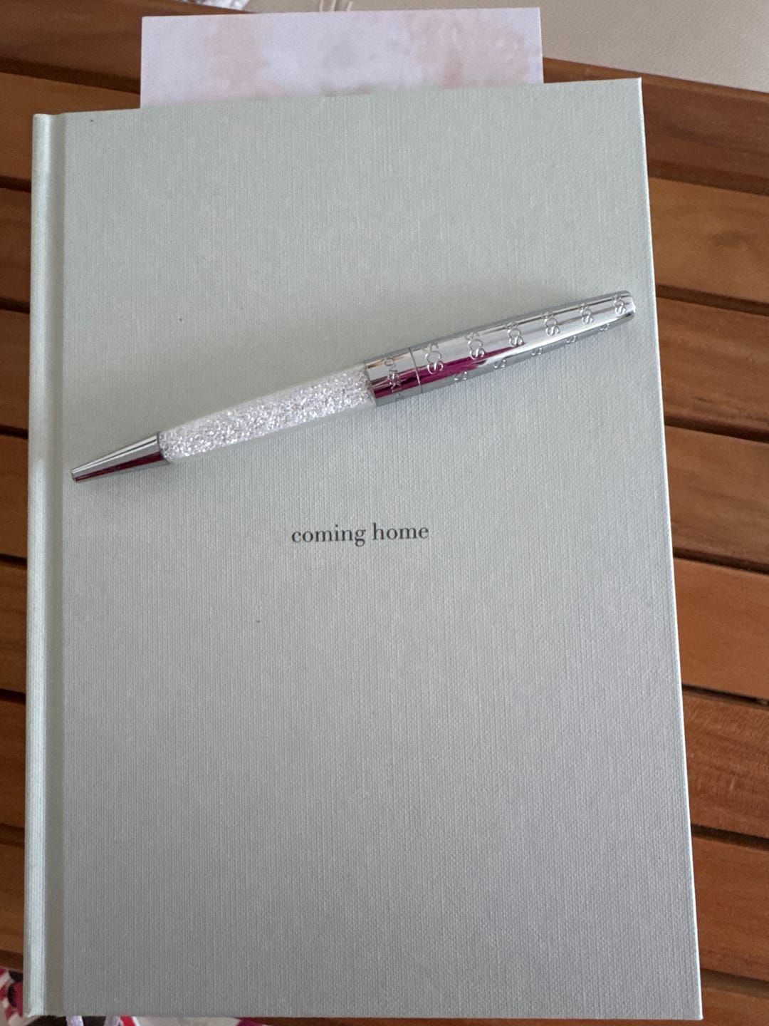 Customer photo review of "coming home" Journal
