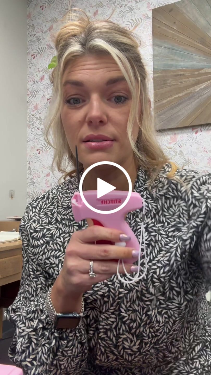 Customer video review of Stitchy 2.0