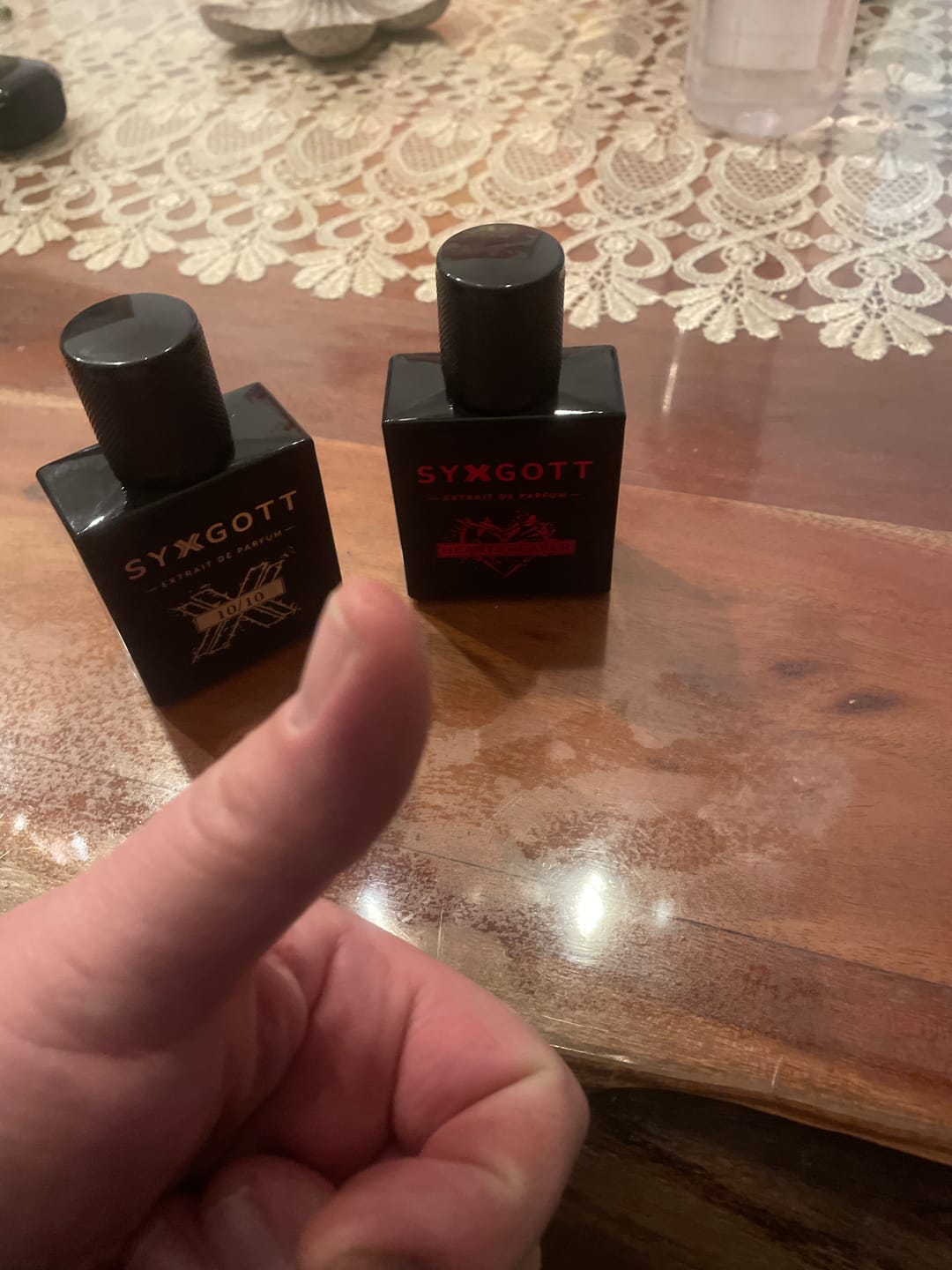 Customer photo review of Syxgott Pheromon Parfum - AKTION | 50ml
