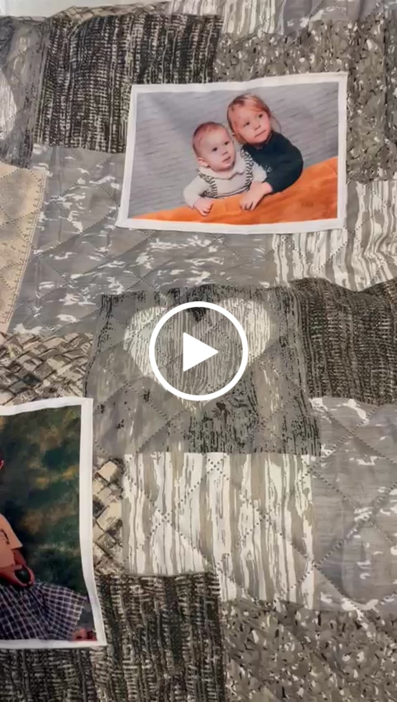 Customer video review of Africa Women Stoff Panel, Stoffdruck, personalisierte Designs, wasserdichter Canvas, Geschenkideen von Atelier MiaMia