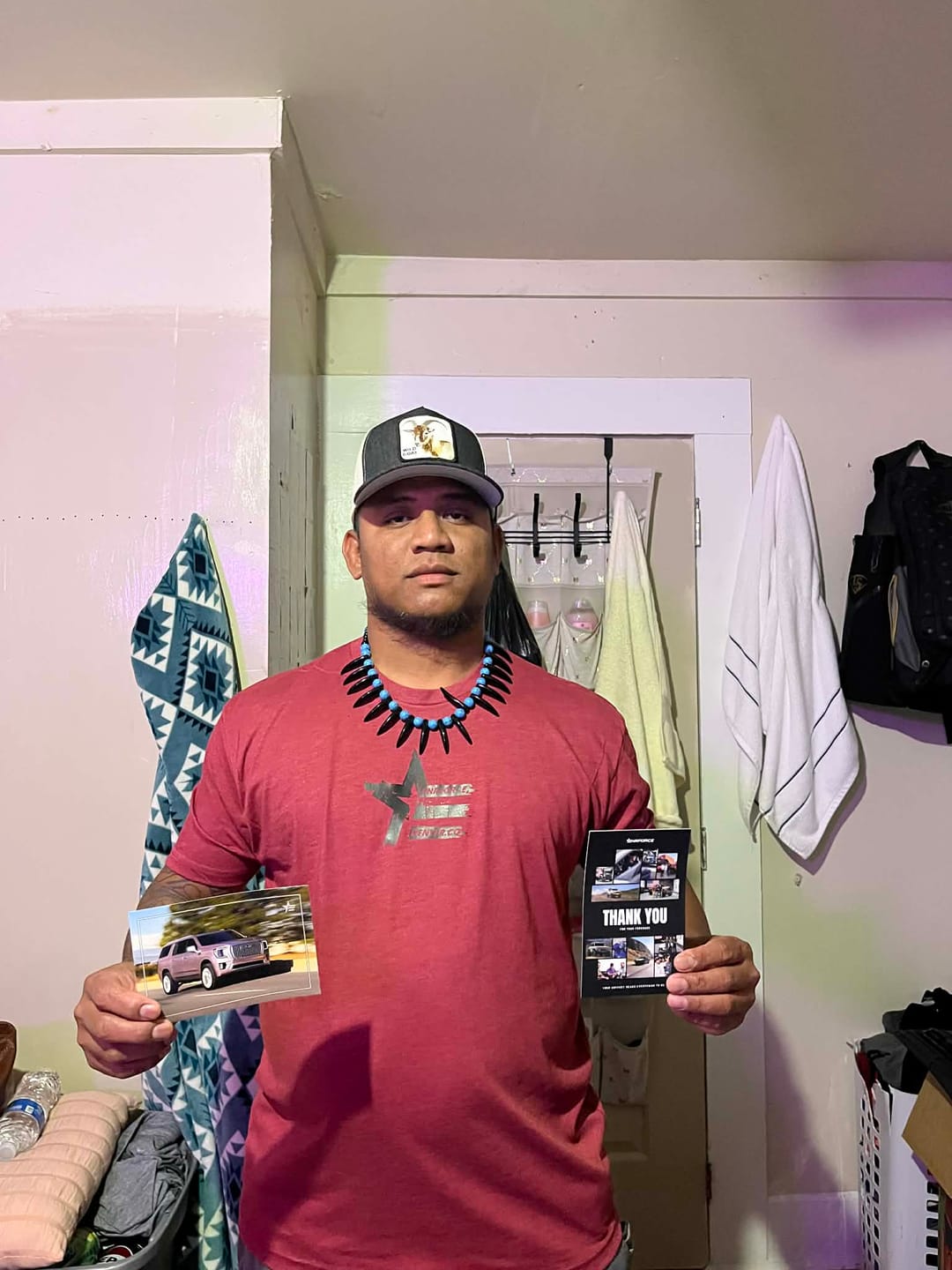 Customer photo review of United We Stand Tee