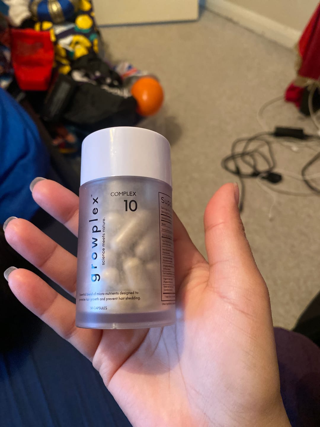 Customer photo review of Hair Loss Prevention Kit