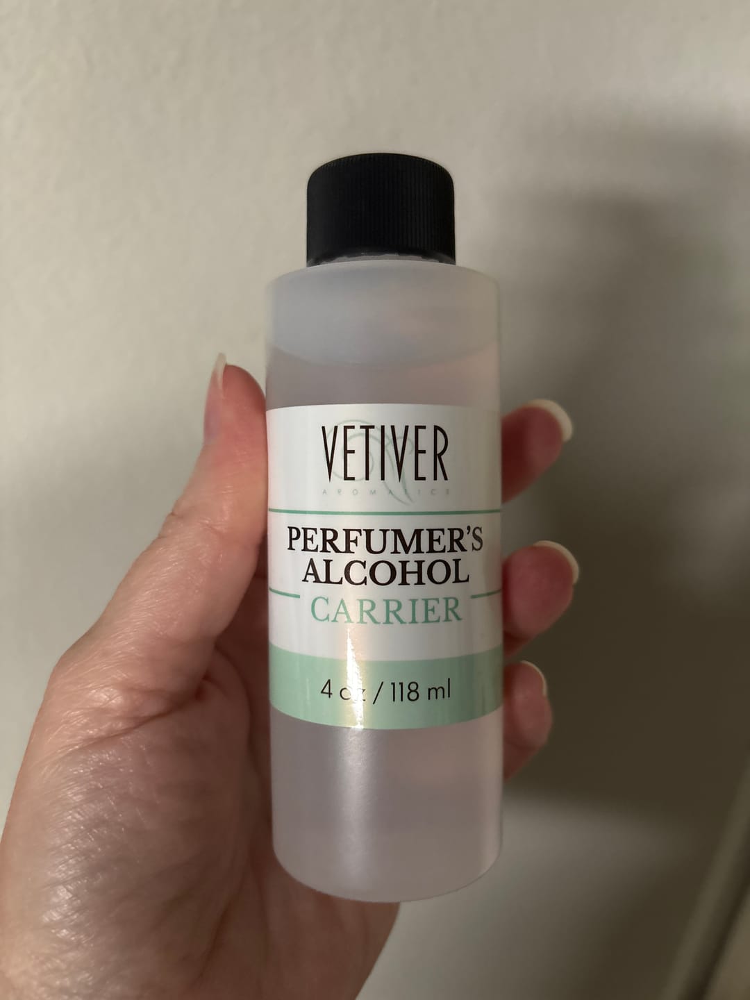 Customer photo review of Perfumer's Alcohol
