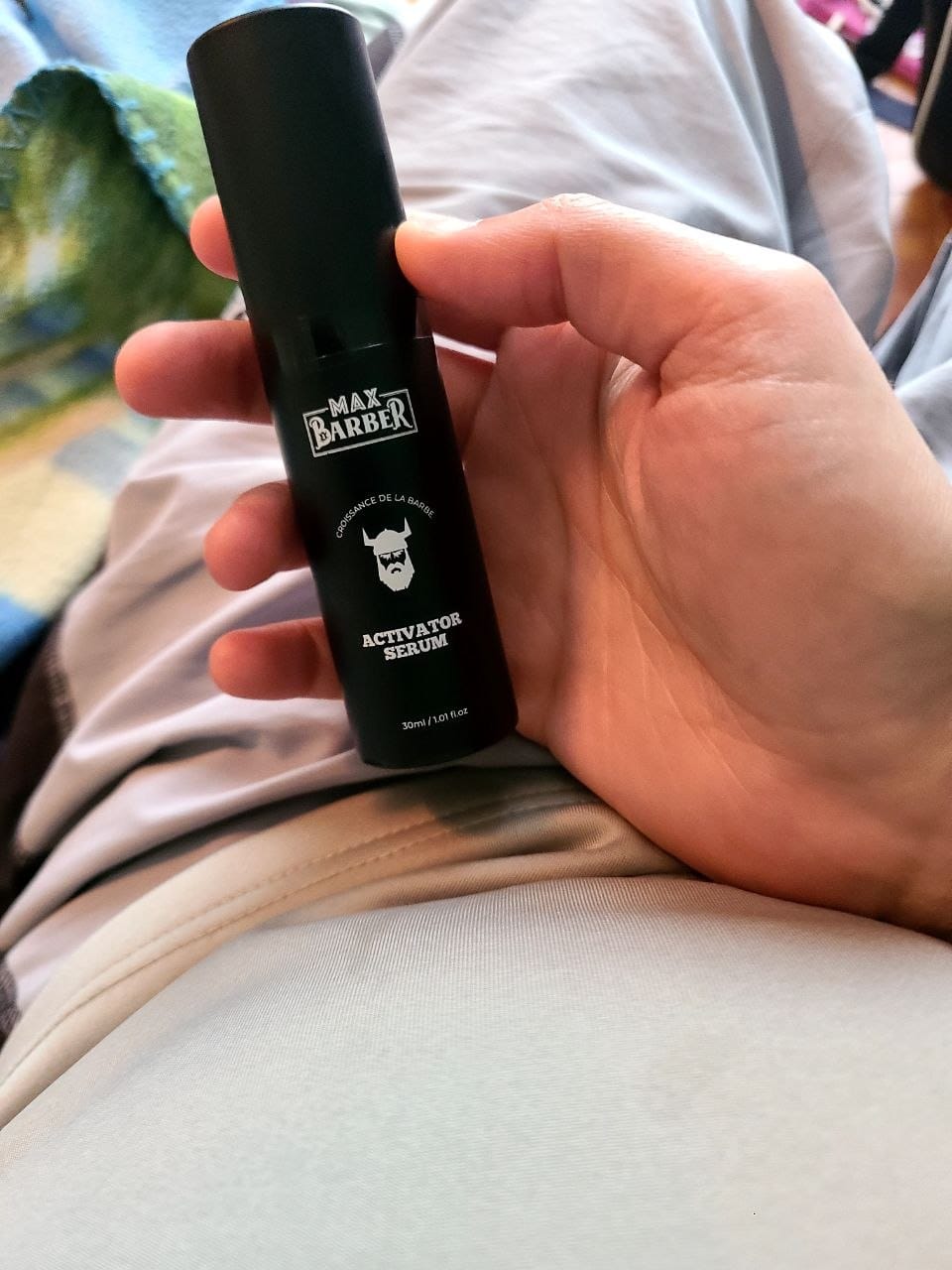 Customer photo review of Activator Serum | Booster Croissance de barbe