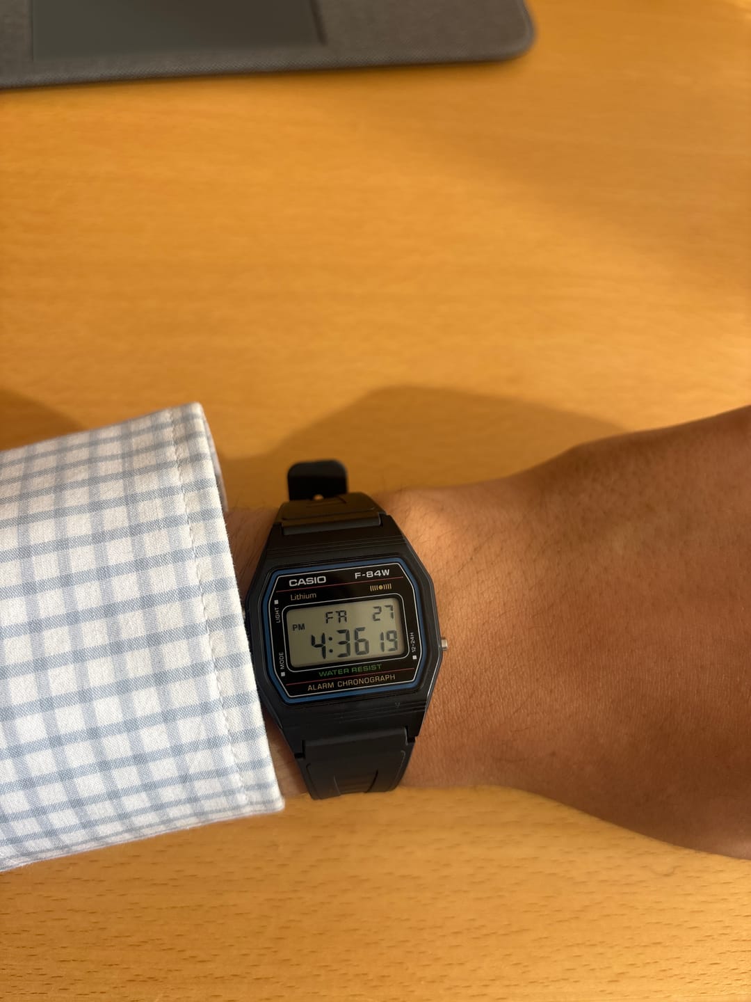 Customer photo review of Reloj Casio Vintage F-84W-1 Mercado Japonés JDM