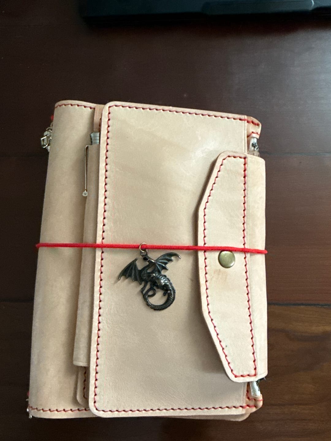 Customer photo review of ApplePig Mix Traveler's Notebook