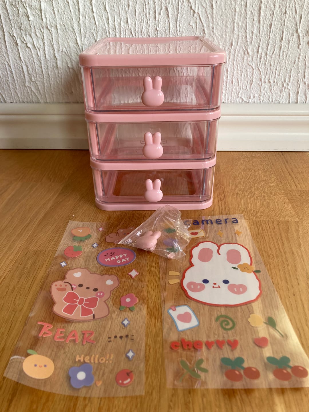 Customer photo review of Desktop Storage Box Organizer