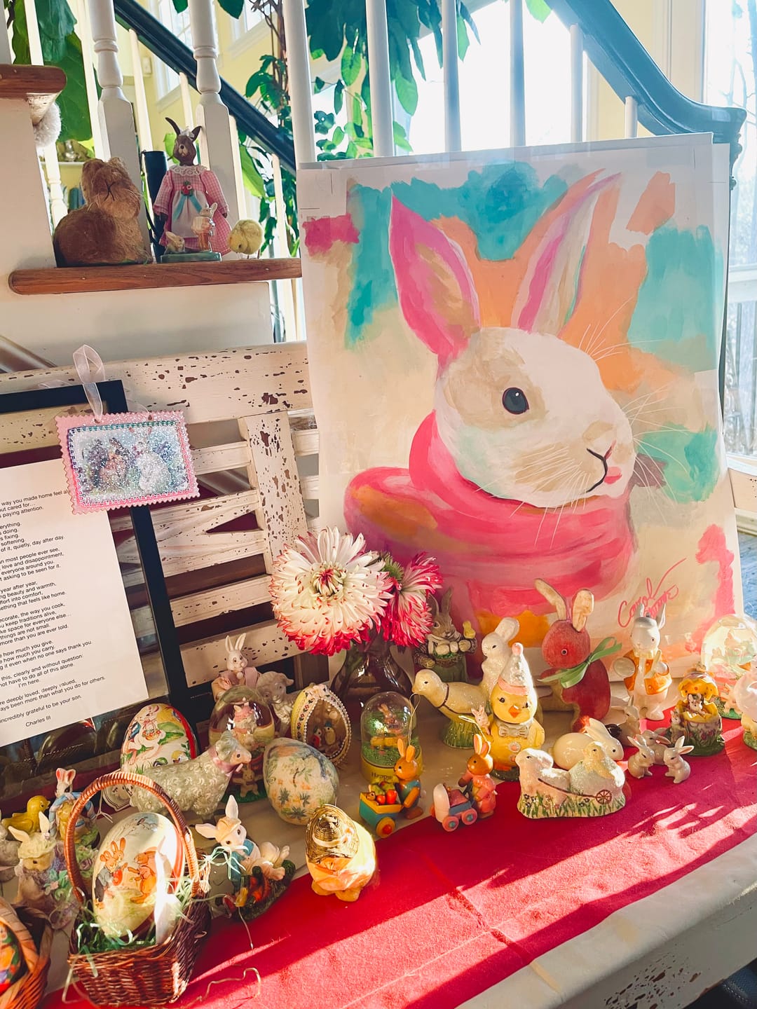 Customer photo review of Pastel bunny | Paint by Number