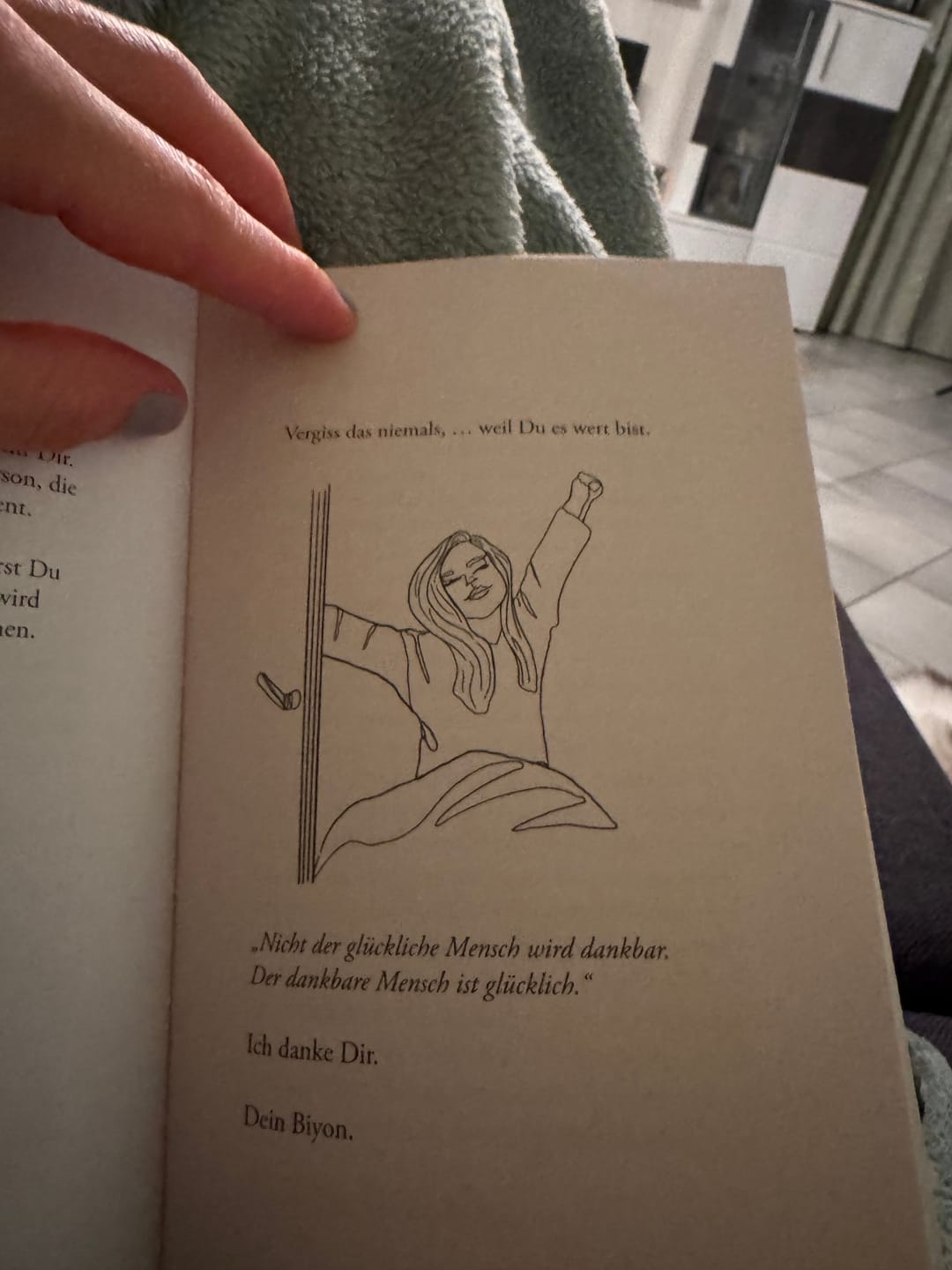 Customer photo review of Weil ich es wert bin! - 101 Herzensgedanken für sie