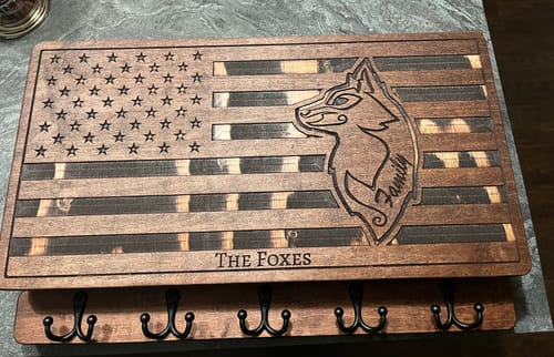 Customer photo review of CUSTOM DESIGN THAT FITS YOUR EXACT NEEDS!