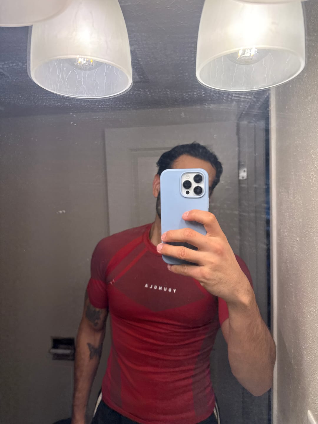 Customer photo review of 4294 - Apex Compression Tees