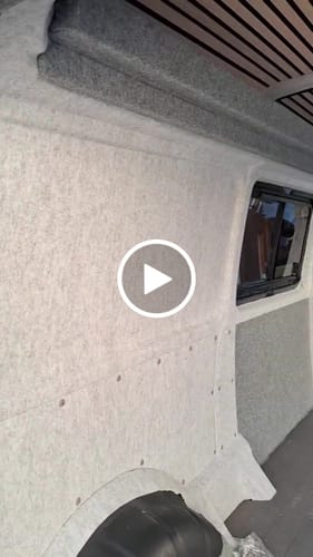 Customer video review of Carpet Filz selbstklebend für Camper