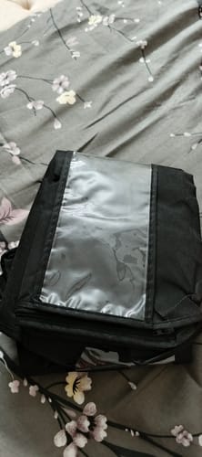 Customer photo review of Qoolish Storage Bag Black (Available in 3 Colors)