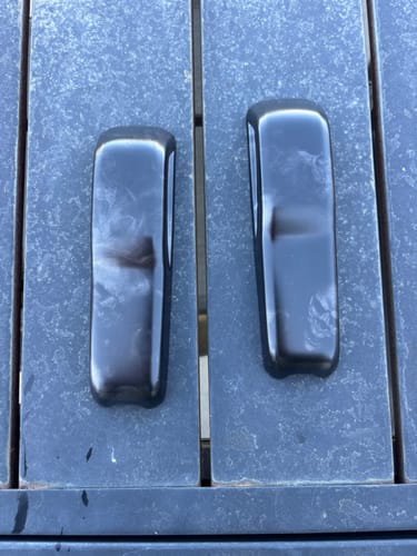 Customer photo review of COVER'D UP Windshield Bumper Covers (Fits JL/JT)