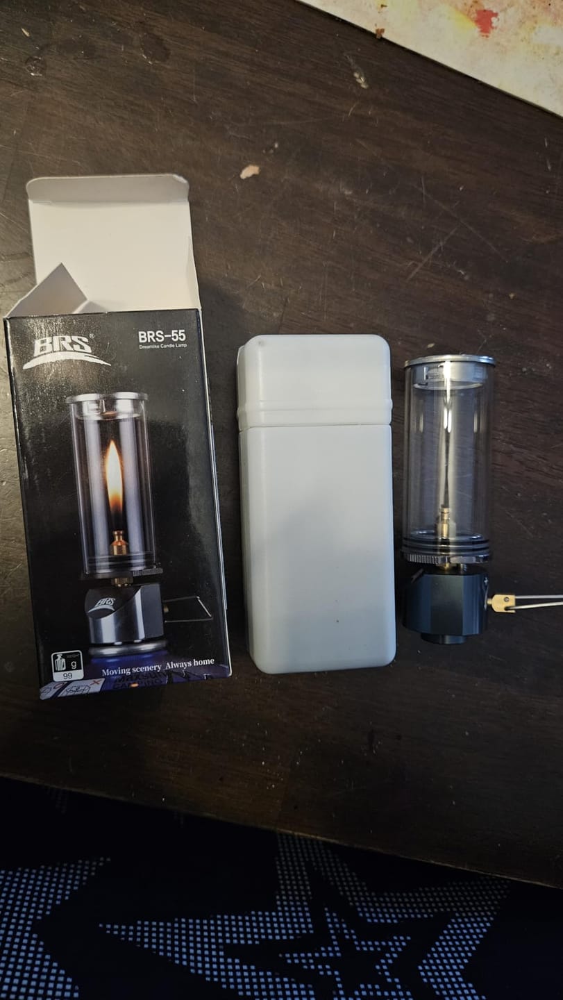 Customer photo review of Dreamlike Fuel-Powered Camping Lantern | Compact Outdoor Tent Light, Durable & Energy-Efficient, Battery-Free for Hiking & Adventures