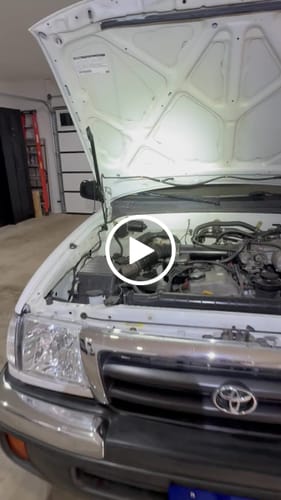 Customer video review of 1996-2004 Toyota Tacoma EZ Lift Hood Struts