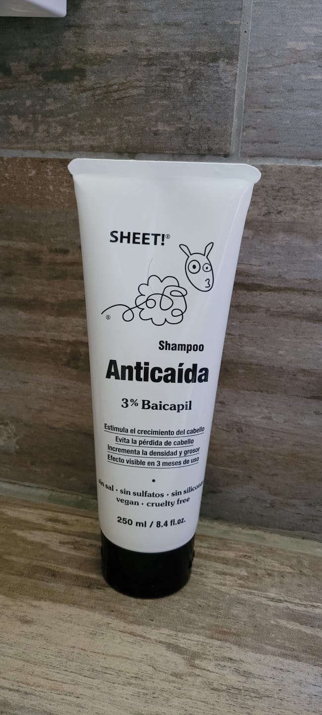 Customer photo review of Pack Anticaída de Cabello para 1 Mes
