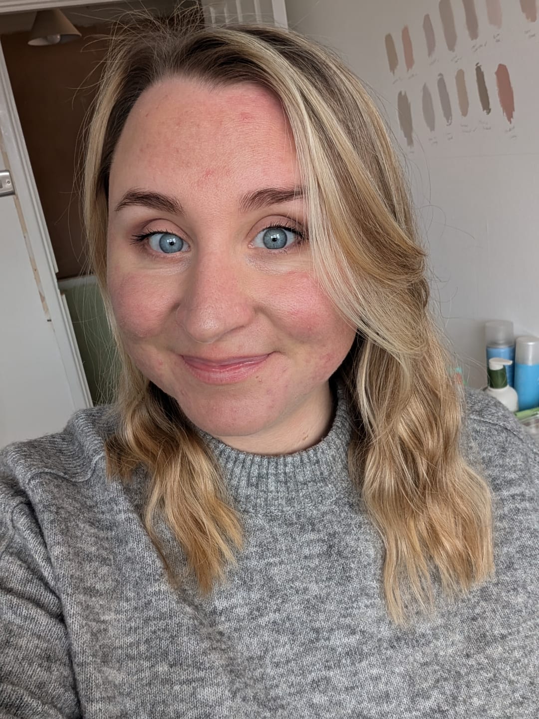 Customer photo review of Rosalique 3 in 1 Anti-Redness Miracle Formula SPF50