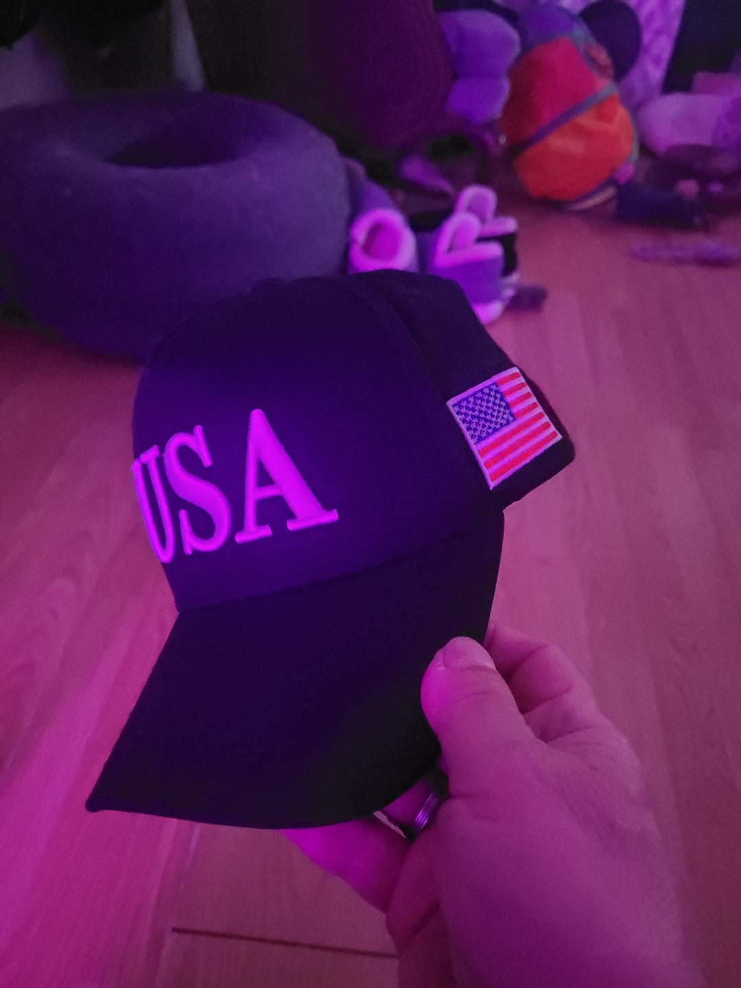 Customer photo review of USA 250th Anniversary Hat (1776–2026) — Embroidered Semiquincentennial Cap