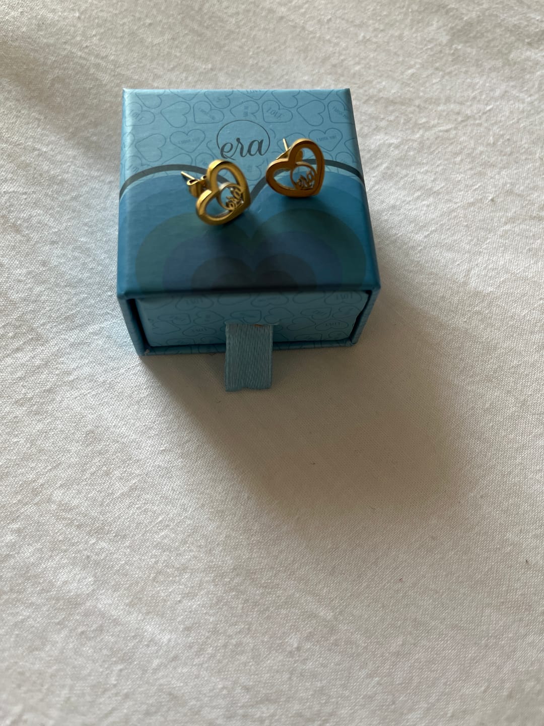 Customer photo review of Gold Thando Studs
