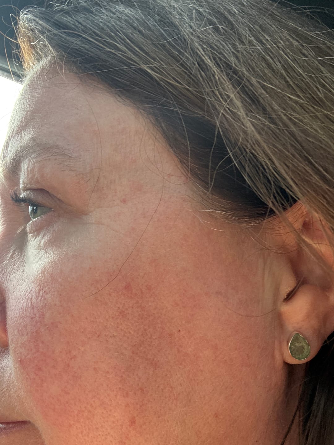 Customer photo review of Moldavite - Earrings