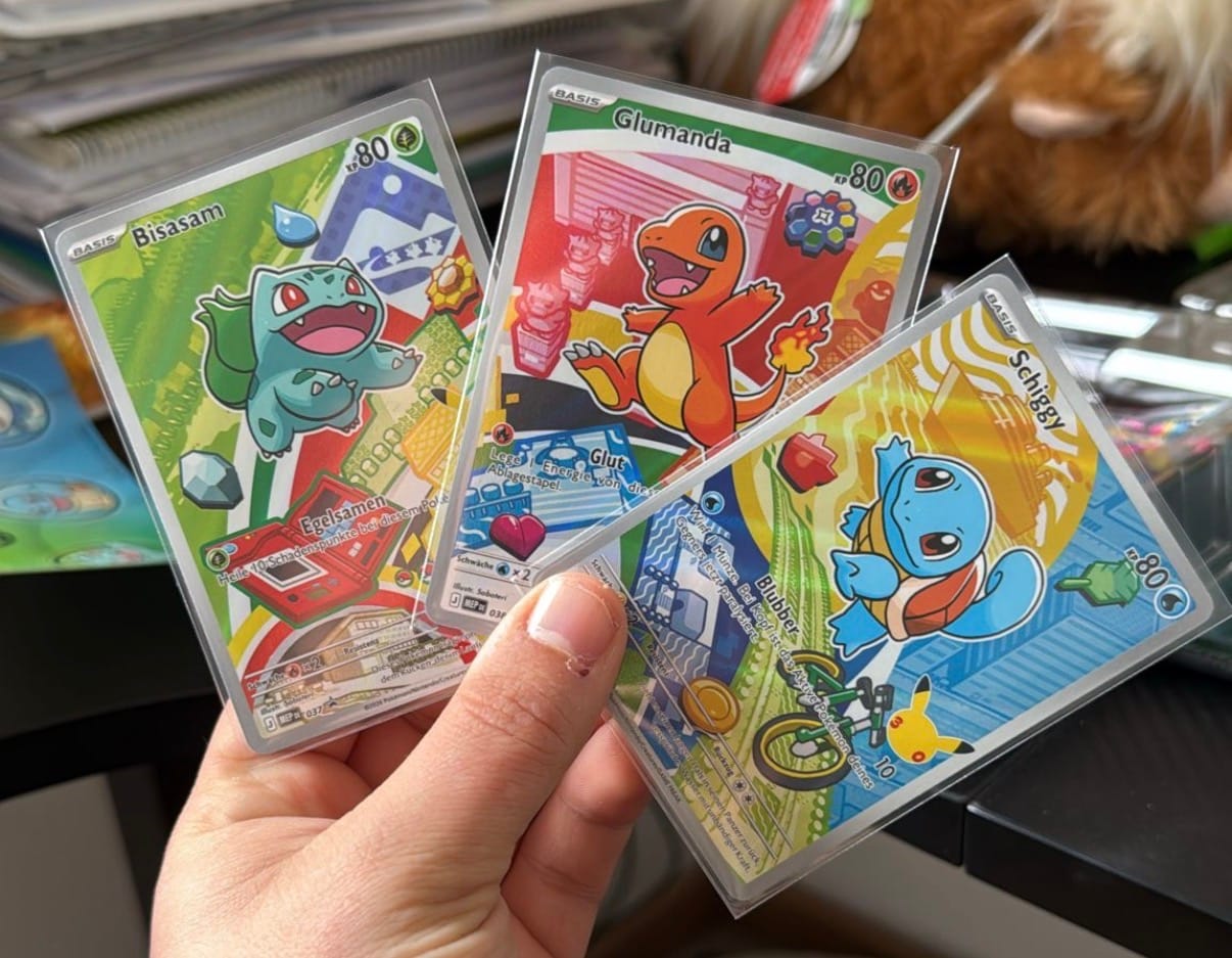 Customer photo review of Pokémon Illustrations-Kollektion Erste Partner: Serie 1
