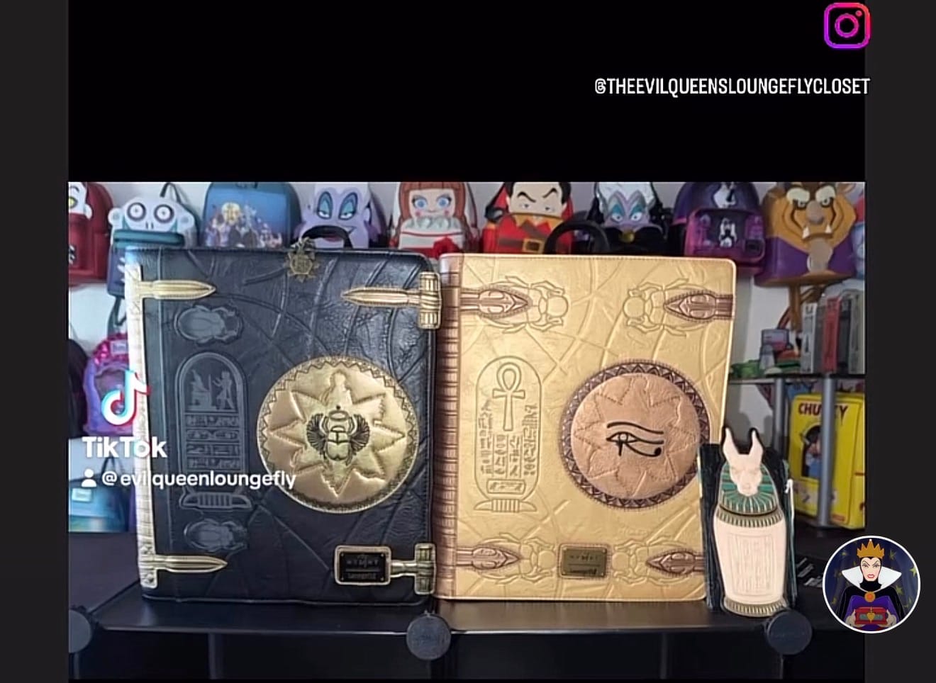 Customer photo review of Loungefly Universal The Mummy Large Card Holder