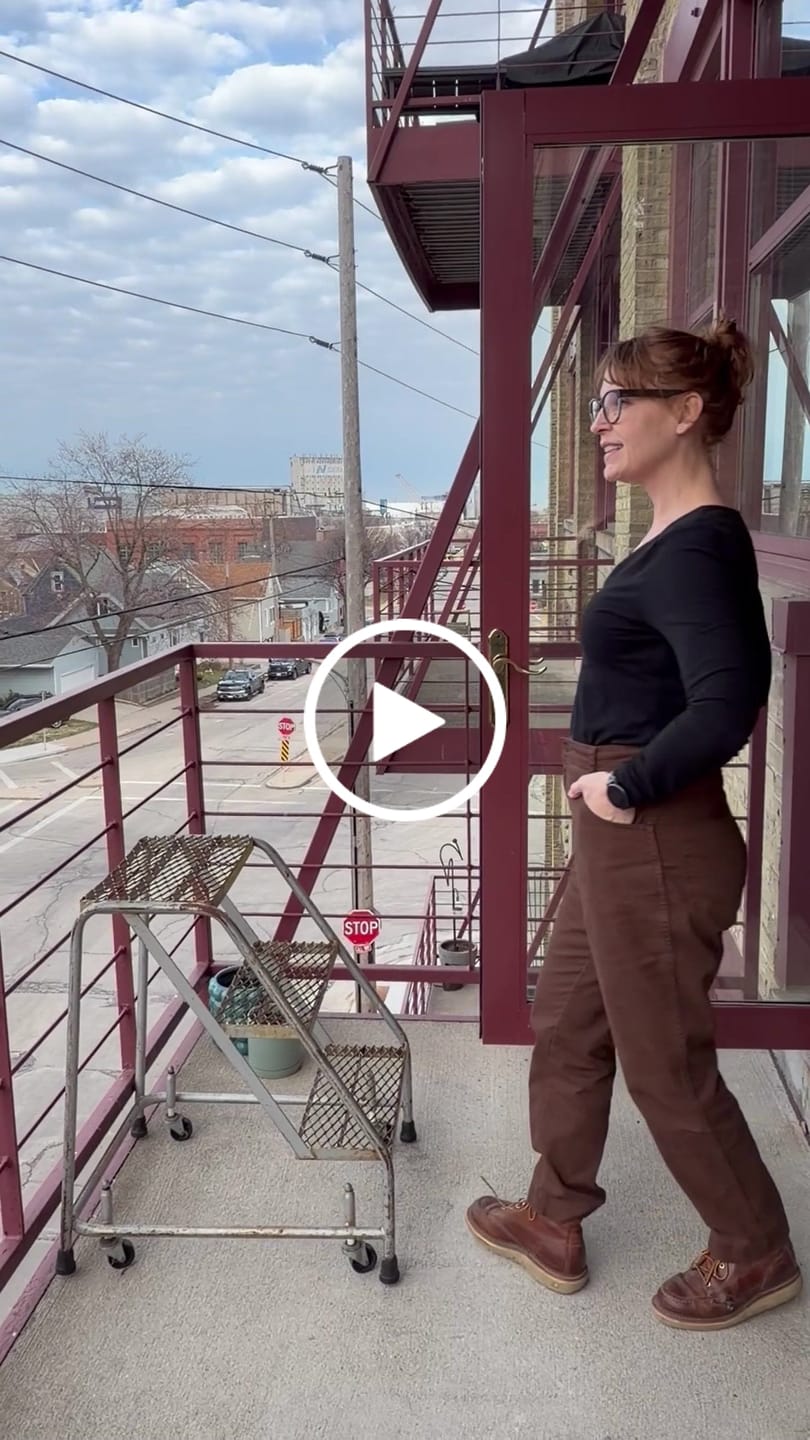 Customer video review of Plain Pants - Umber