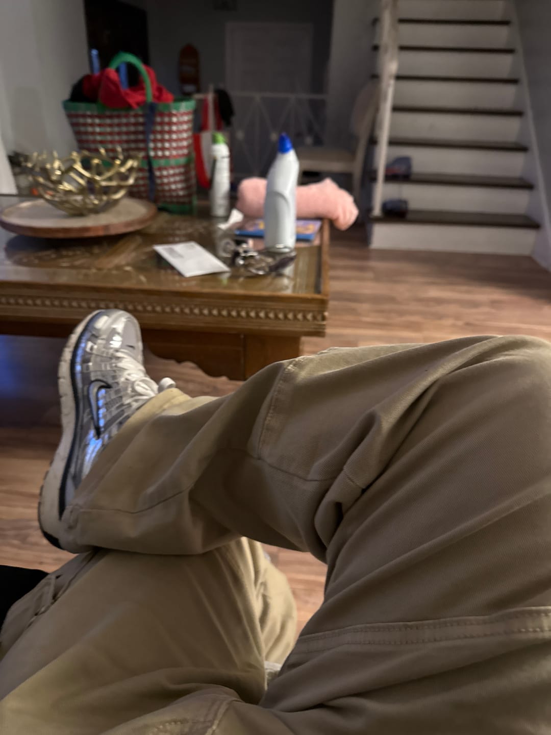 Customer photo review of 6032 - Old Money Twill Cargo Pants