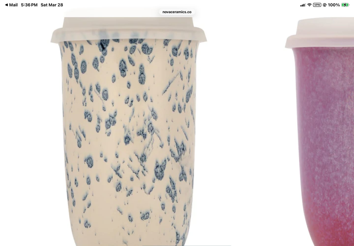 Customer photo review of Orchid Cup 16oz