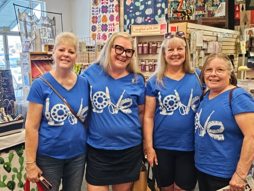 Customer photo review of Sew In Love Lady V-neck