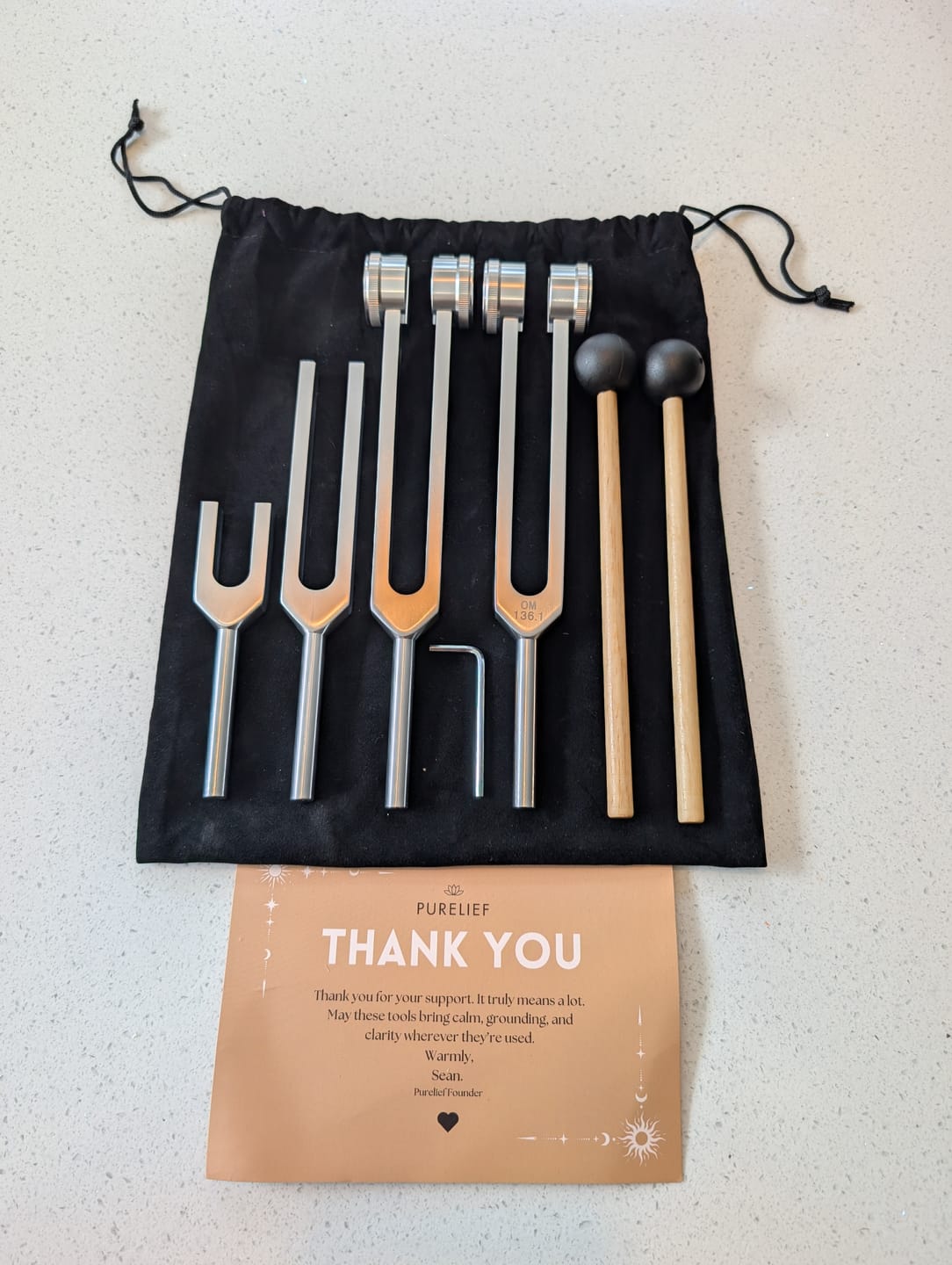 Customer photo review of Purelief™ Mind Body Soul Bundle