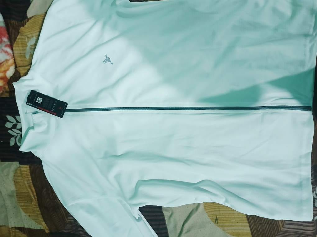 Customer photo review of Pure White - Sunblock Jacket