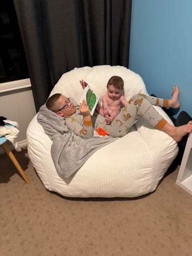 Customer photo review of Luxury Foam Relax Chair