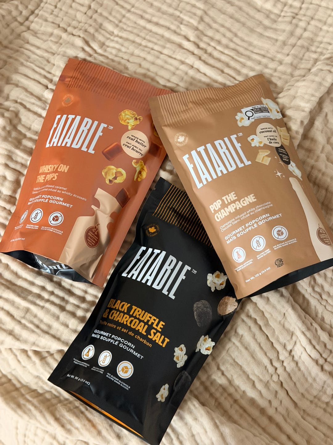 Customer photo review of Whisky on the Pops (125g) - Scotch Infused Caramel Popcorn