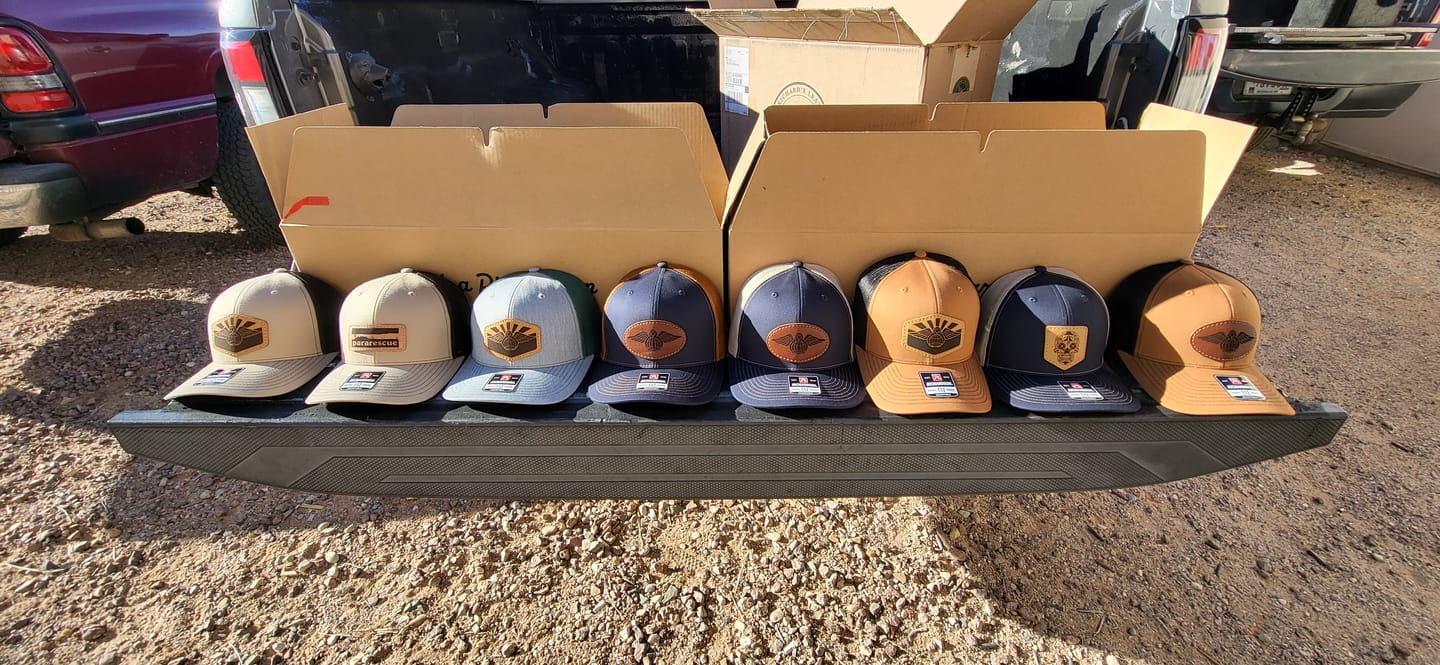Customer photo review of Richardson 112 Custom Leather Patch Hat