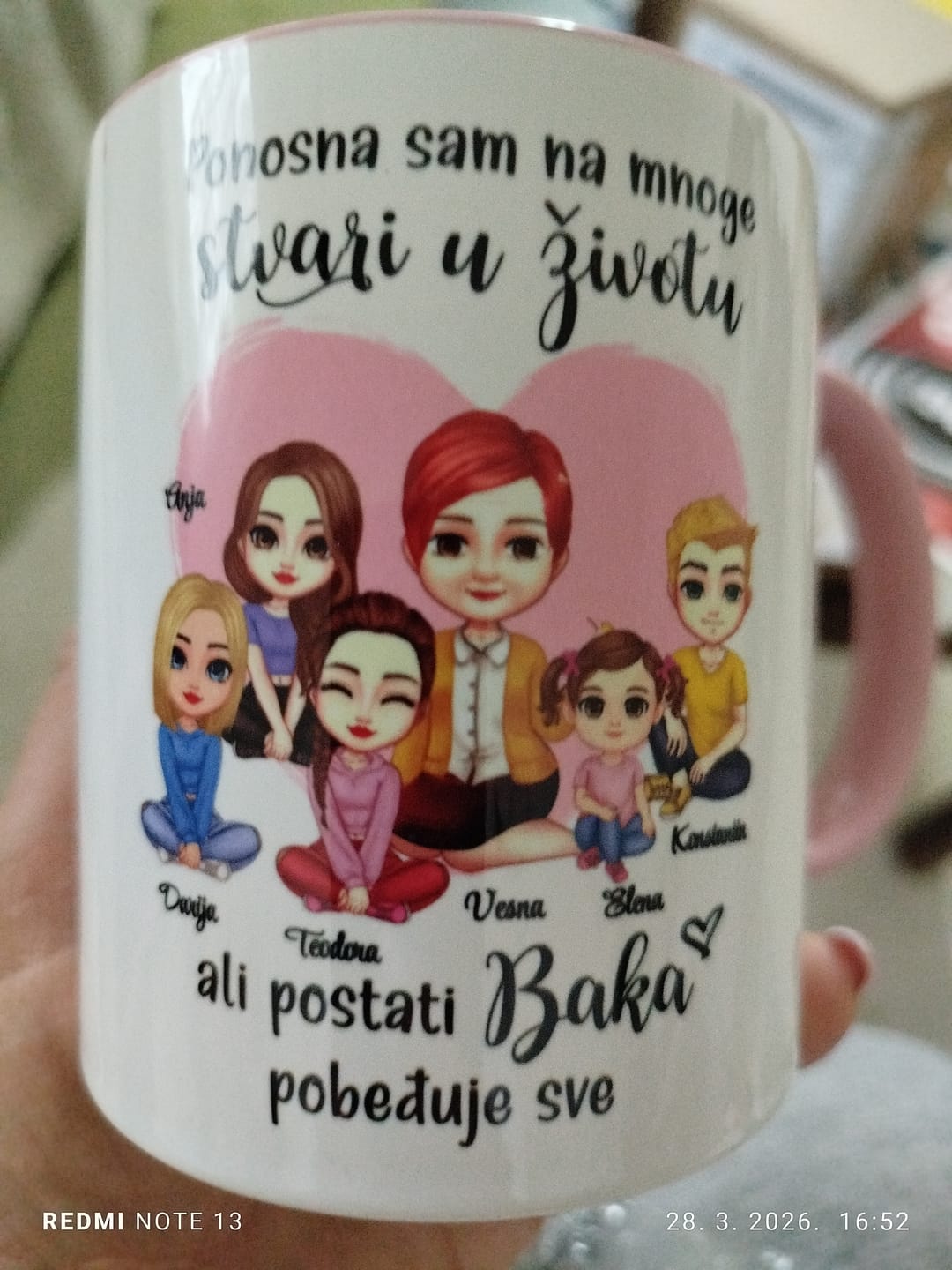 Customer photo review of Ponosna Baka Šoljica