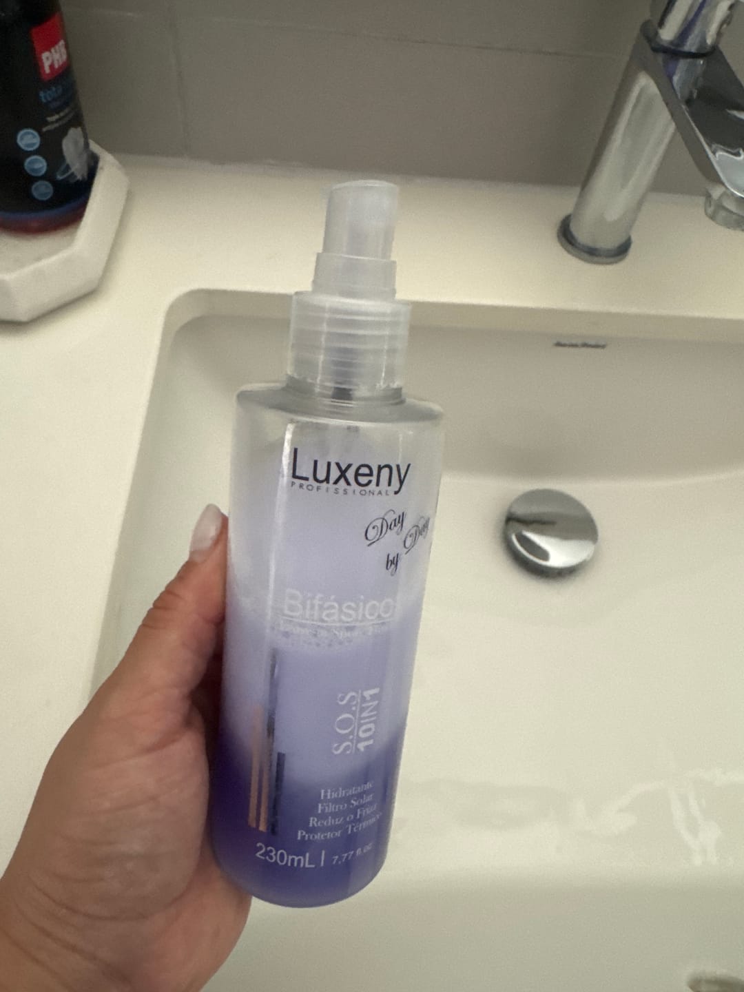 Customer photo review of Spray Bifásico 10 en 1 230 ml