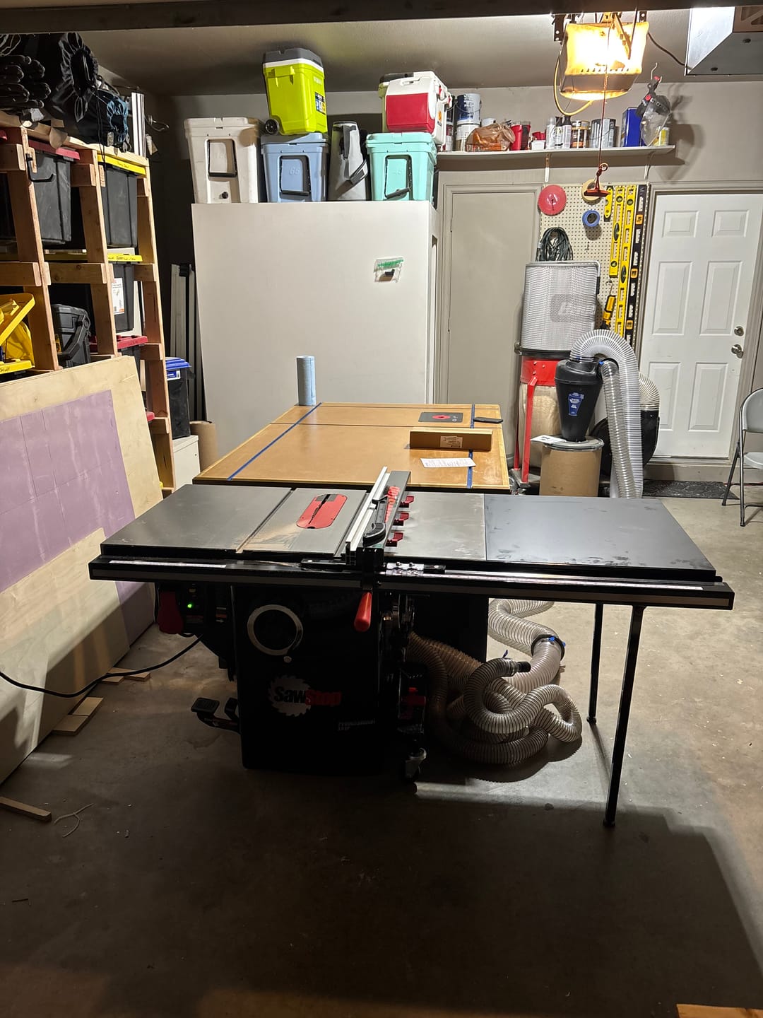 Customer photo review of The Versatile Garage Shop Workbench - Digital Download