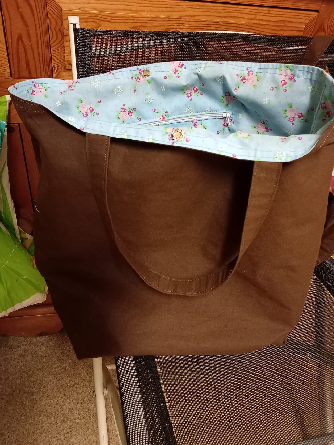 Customer photo review of Elephant Family Polycotton Fabric